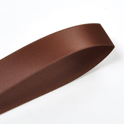 Double Side satin Bow Brown Series (25 PCS)