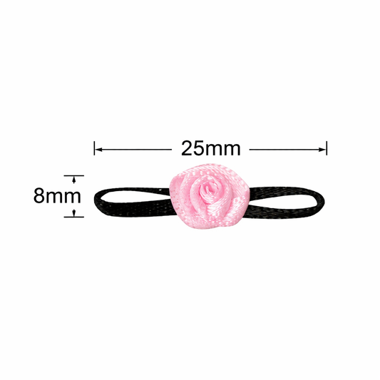 Flower foliage design on premium sheer satin 20PCS