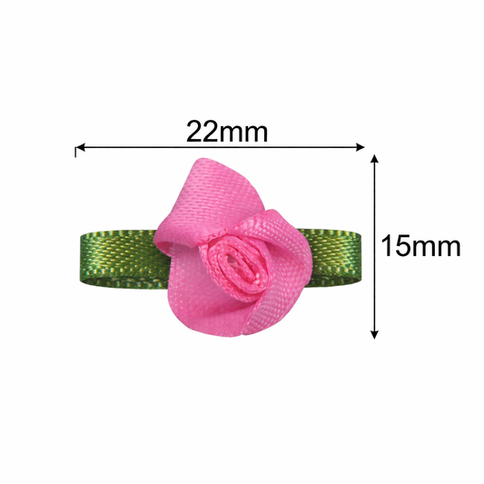 Bow Foliage Flower Big(20pcs)