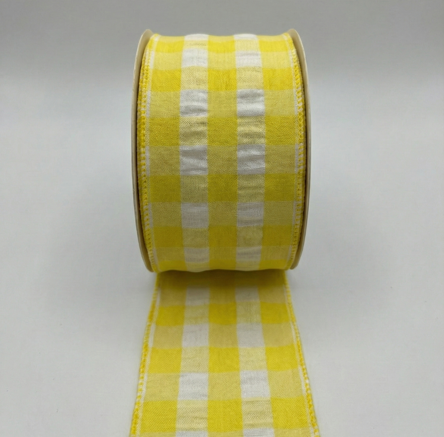 Ribbon 2.5inch 63mm Colorful Plaid Wired Ribbon 10 Yards