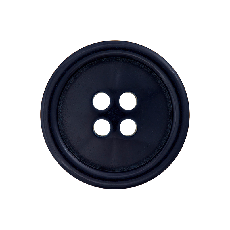 Polyester four-hole button 15mm