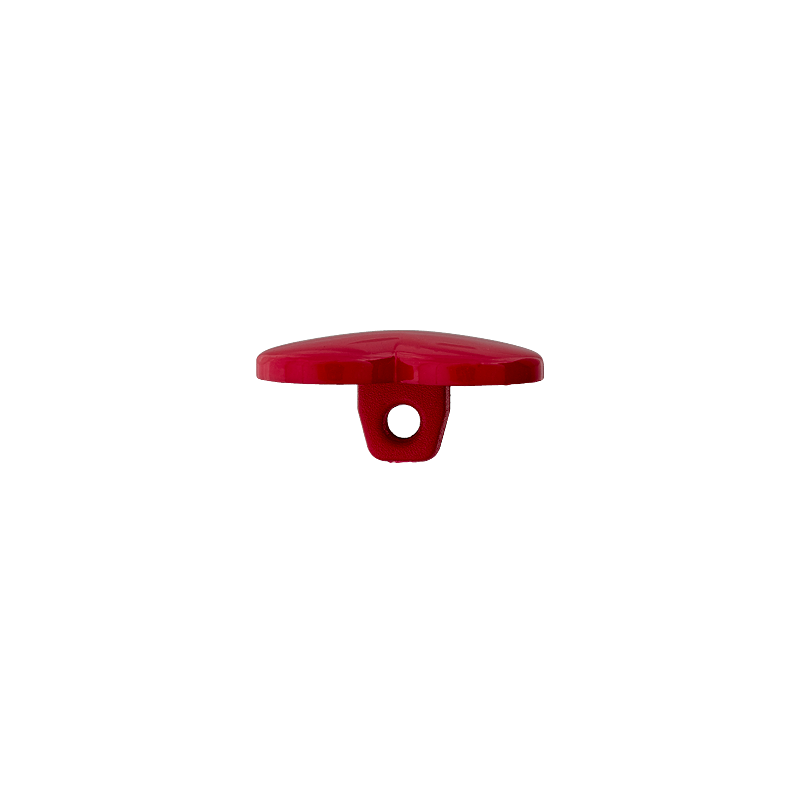 Polyester button Heart shank 12mm