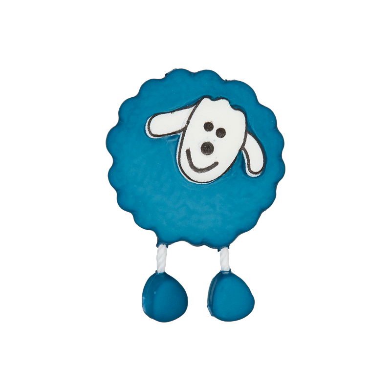 Polyester button Sheep shank 18mm