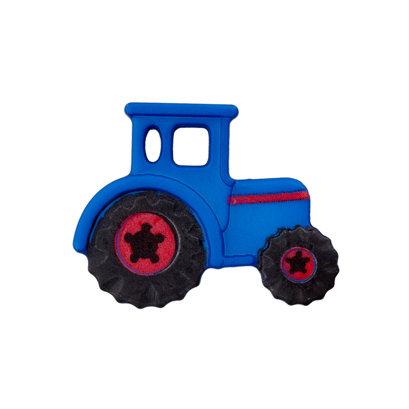 Polyester button Tractor 23mm