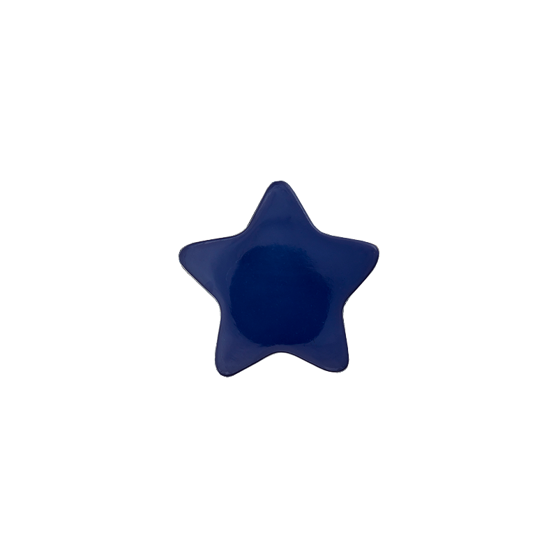 Polyester button shank Star 15mm