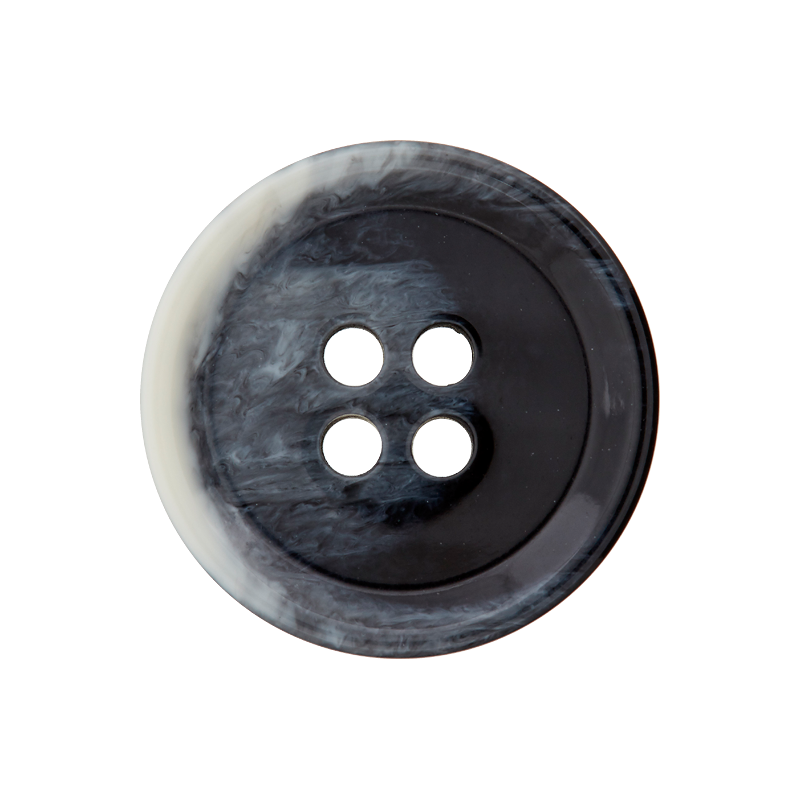Polyester four-hole button 15mm