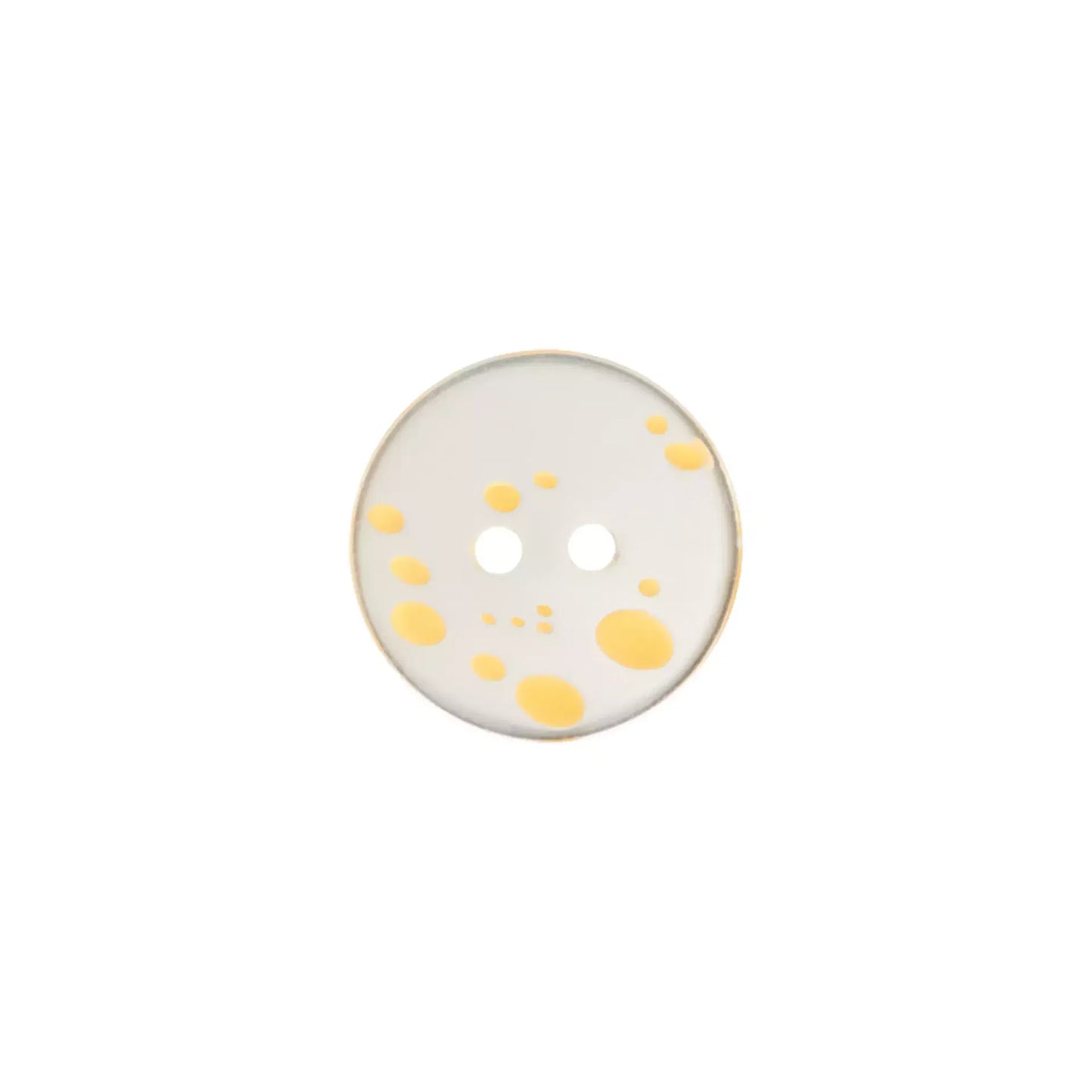 Polyester button 2-holes, Blouse, 18mm