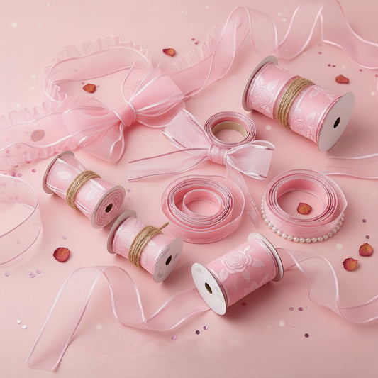 19mm Premium organza ribbon size