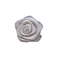 Rose Ribbon Bow With Single Face 15mm(20pcs)