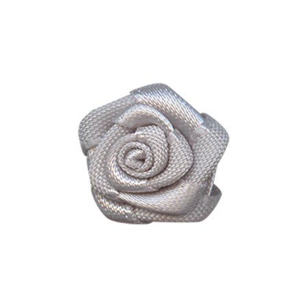 Rose Ribbon Bow With Single Face 15mm(20pcs)