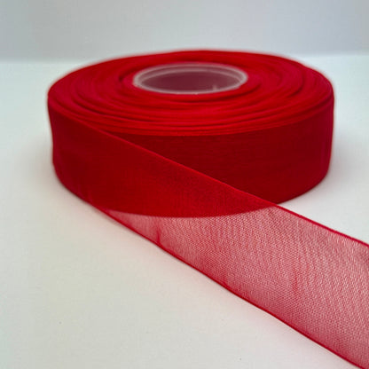 38mm Premium organza ribbon size