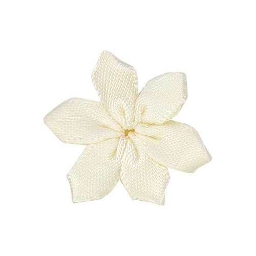 Petaled Bows With Single Face Satin Ribbon  (10PCS)