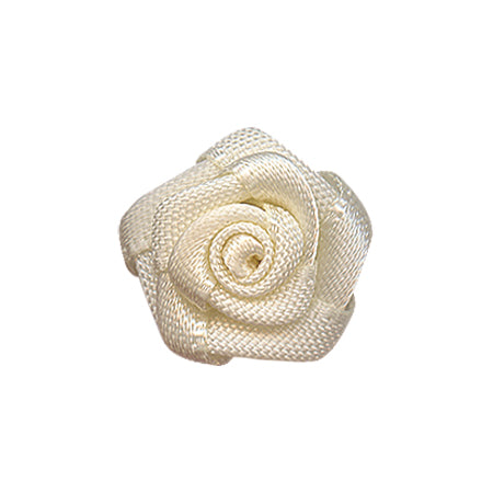 Rose Ribbon Bow With Single Face 15mm(20pcs)