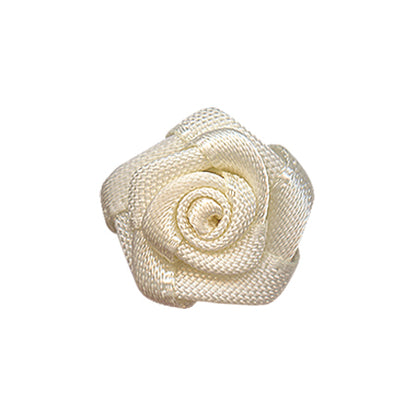 Rose Ribbon Bow With Single Face 15mm(20pcs)