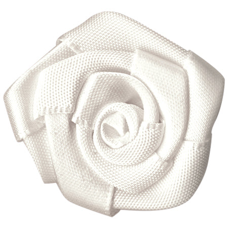 Rose Ribbon Bow With Single Face Satin (10PCS)