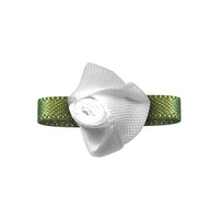 Ribbon Bow Foliage Flower Big(10pcs)