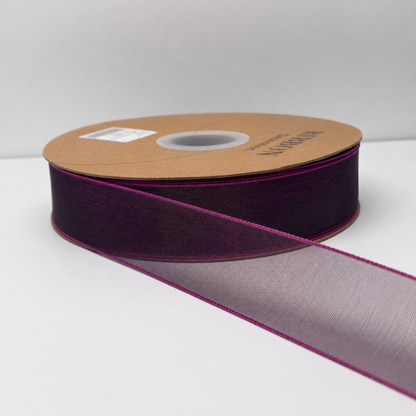 Elegant Organza Ribbon Color Range-25MM