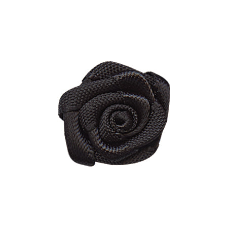 Rose Ribbon Bow With Single Face 15mm(20pcs)