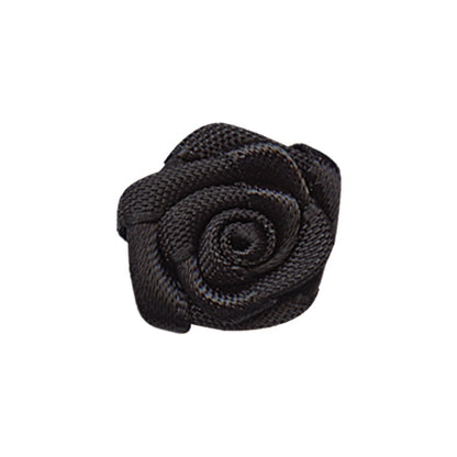 Rose Ribbon Bow With Single Face 15mm(20pcs)