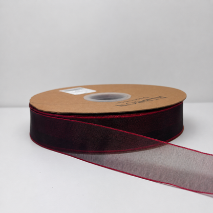 Elegant Organza Ribbon Color Range-25MM