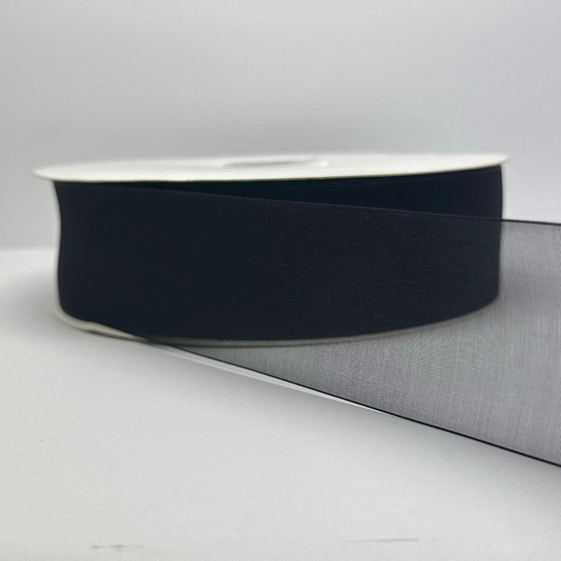 63mm Premium organza ribbon size