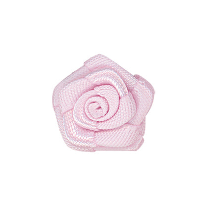 Rose Ribbon Bow With Single Face 15mm(20pcs)