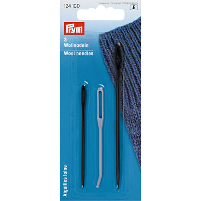 Wool needles plastic assorted