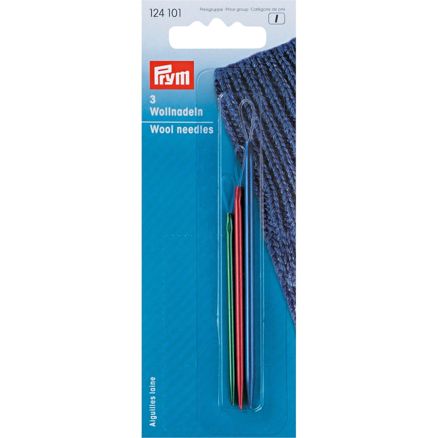 Wool needles alu assorted