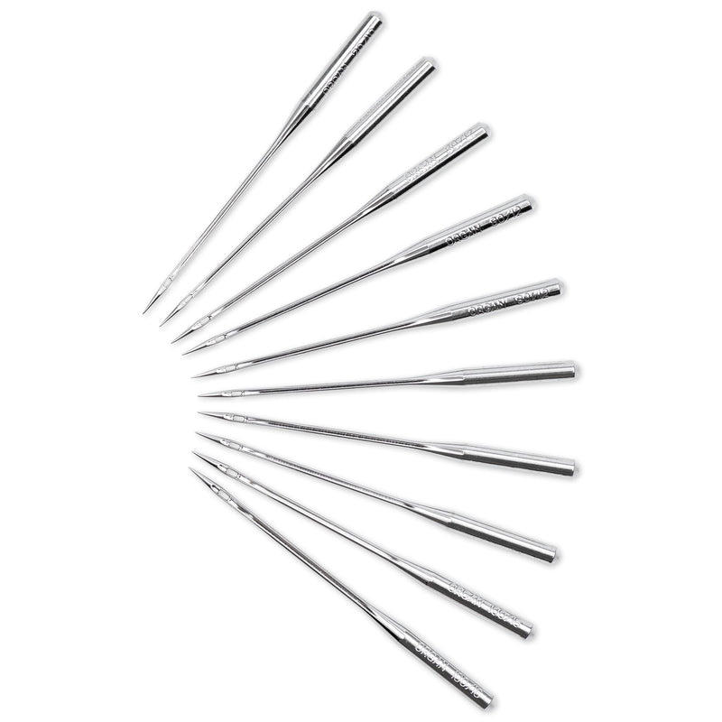 Standard sewing machine needles, 130/705, 70-100, assorted