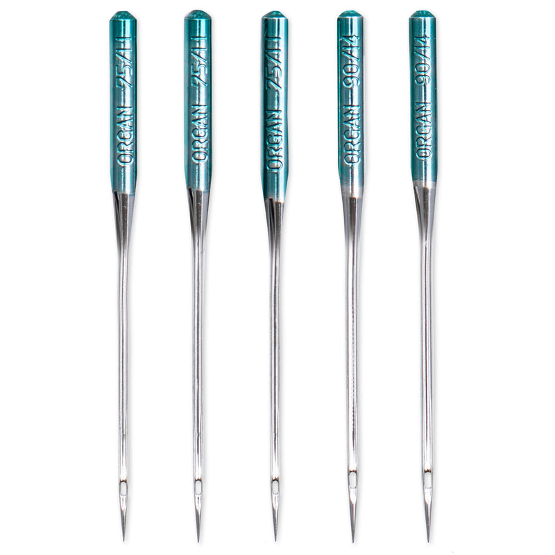 Quilting sewing machine needles, 75 and 90
