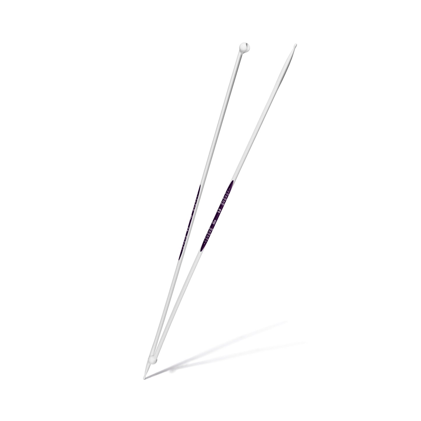 Single-pointed knitting pins Ergonomics 40 cm 5.00 mm