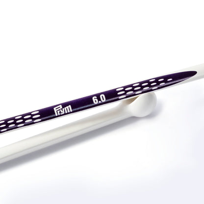Single-pointed knitting pins Ergonomics 40 cm 6.00 mm