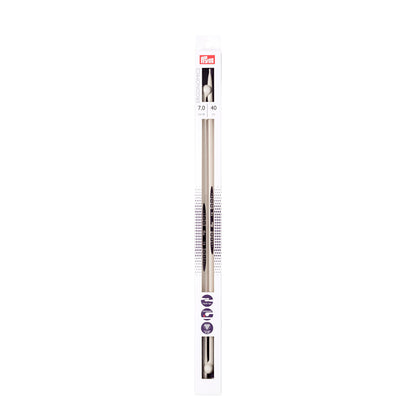 Single-pointed knitting pins Ergonomics 40 cm 7.00 mm
