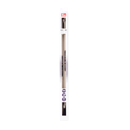 Single-pointed knitting pins Ergonomics 40 cm 8.00 mm