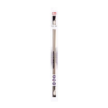 Single-pointed knitting pins Ergonomics 40 cm 12 mm