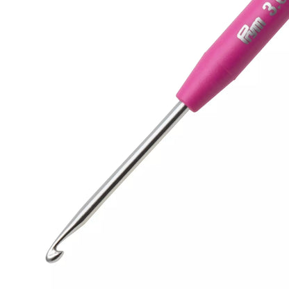 Soft-grip wool crochet hook, 15cm