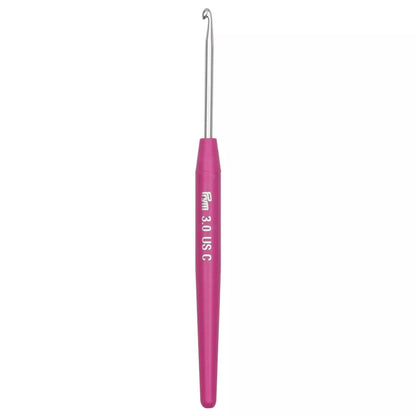 Soft-grip wool crochet hook, 15cm