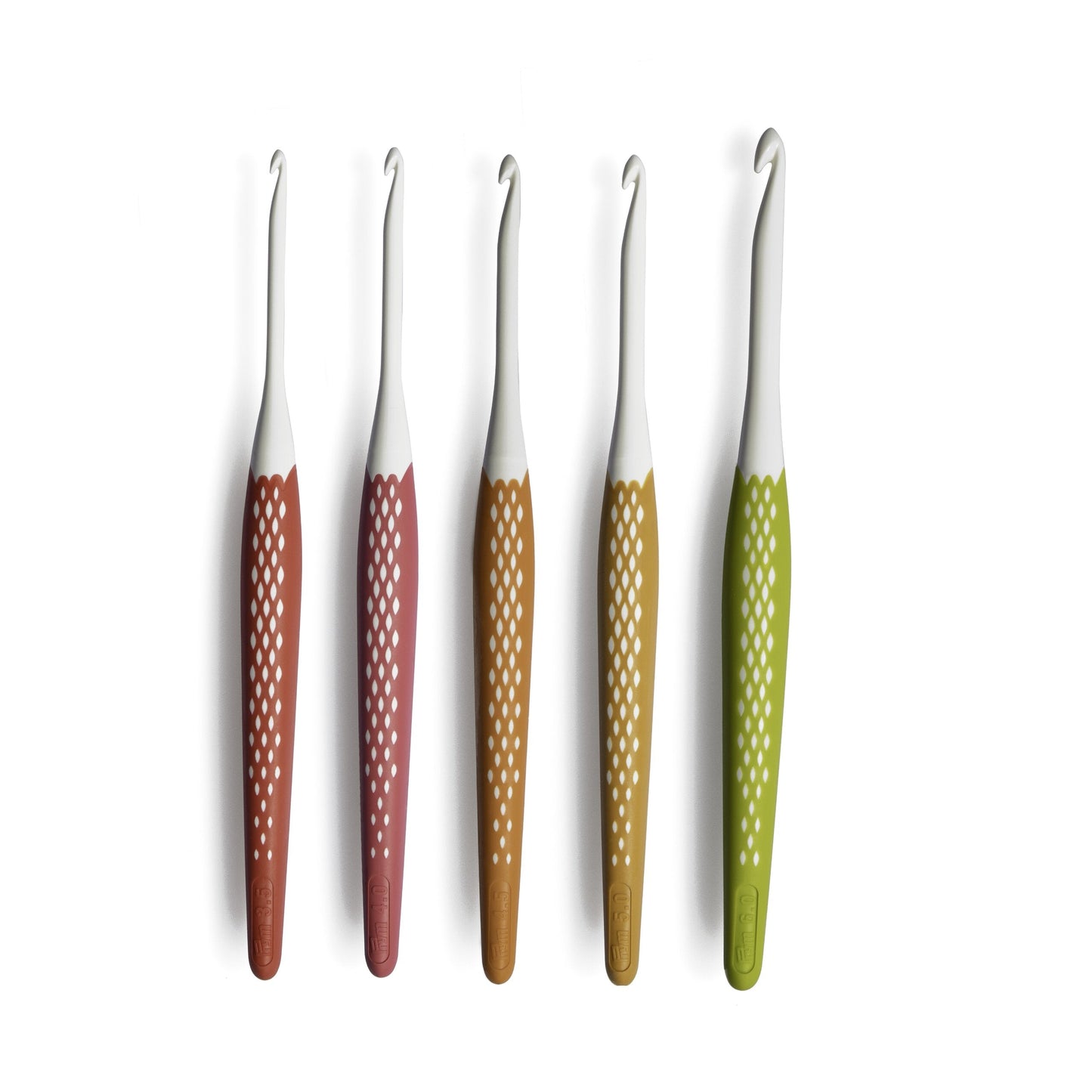 Crochet hook for wool Ergonomics set 3.50 - 6.00 mm