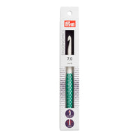 Crochet hook for wool plastic Ergonomics 17 cm 7.00 mm leafgreen