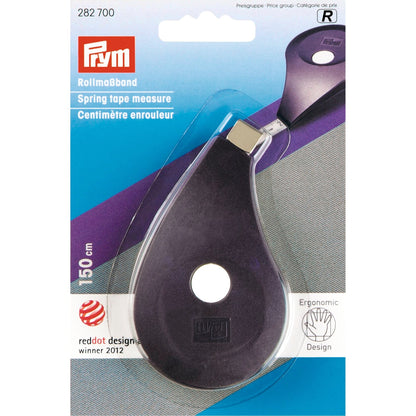 Spring tape measure ergonomic 150 cm
