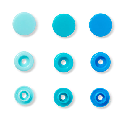 Color snap fastener, Prym Love, plastic, 12.44 mm(30pc)