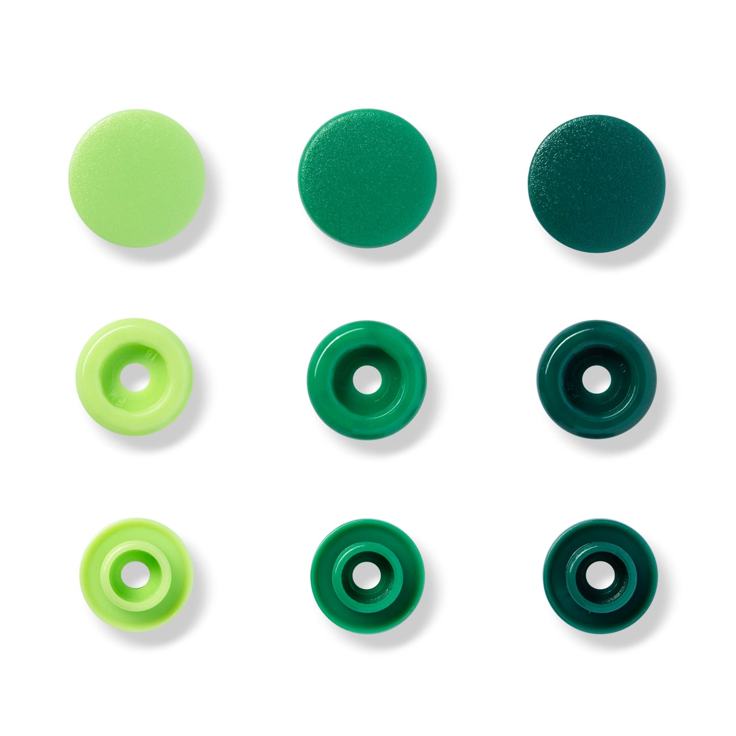 Color snap fastener, Prym Love, plastic, 12.44 mm(30pc)