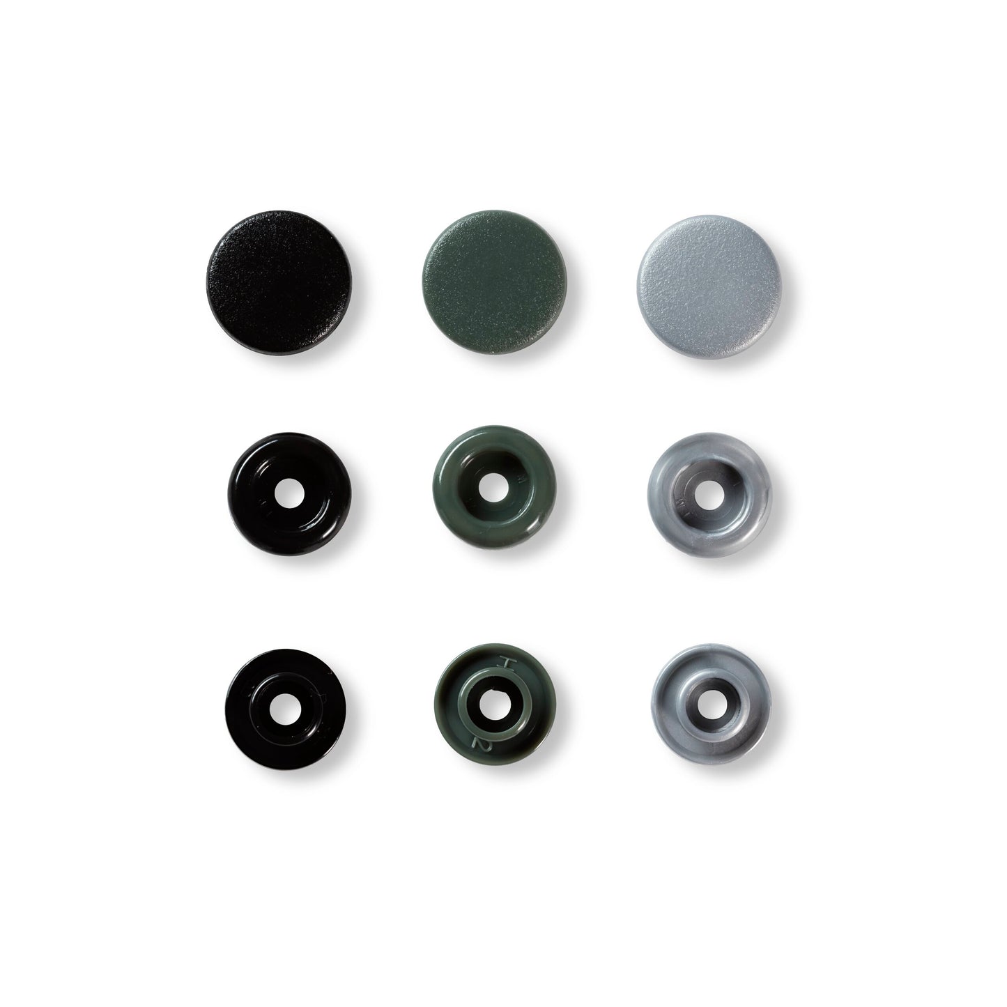 Color snap fastener, Prym Love, plastic, 12.44 mm(30pc)