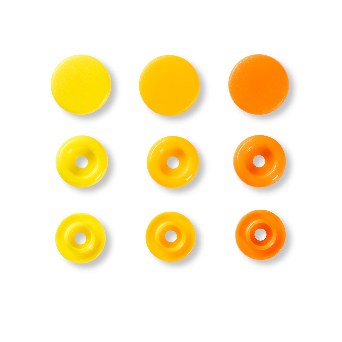Color snap fastener, Prym Love, plastic, 12.44 mm(30pc)
