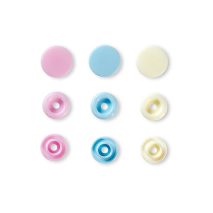 Color snap fastener, Prym Love, plastic, 12.44 mm(30pc)