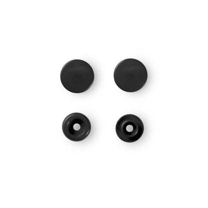 Non-sew press fasteners, Colour Snaps, round, 12.4mm(30pc)