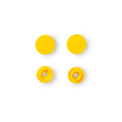 Non-sew press fasteners, Colour Snaps, round, 12.4mm(30pc)