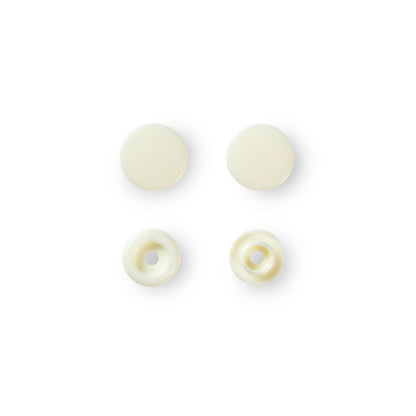 Non-sew press fasteners, Colour Snaps, round, 12.4mm(30pc)