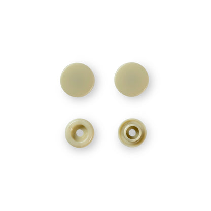 Non-sew press fasteners, Colour Snaps, round, 12.4mm(30pc)
