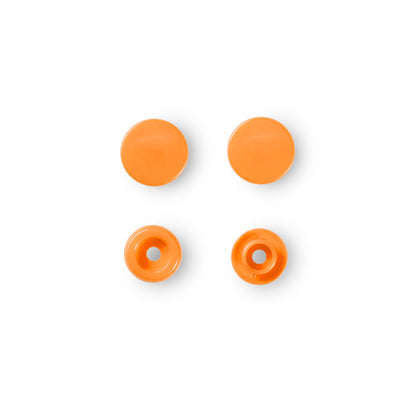 Non-sew press fasteners, Colour Snaps, round, 12.4mm(30pc)